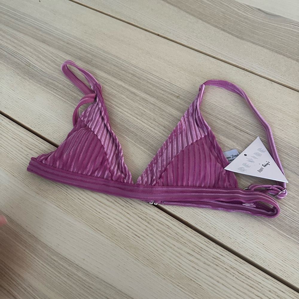 Dippin' Daisy's Pink Bikini Top
